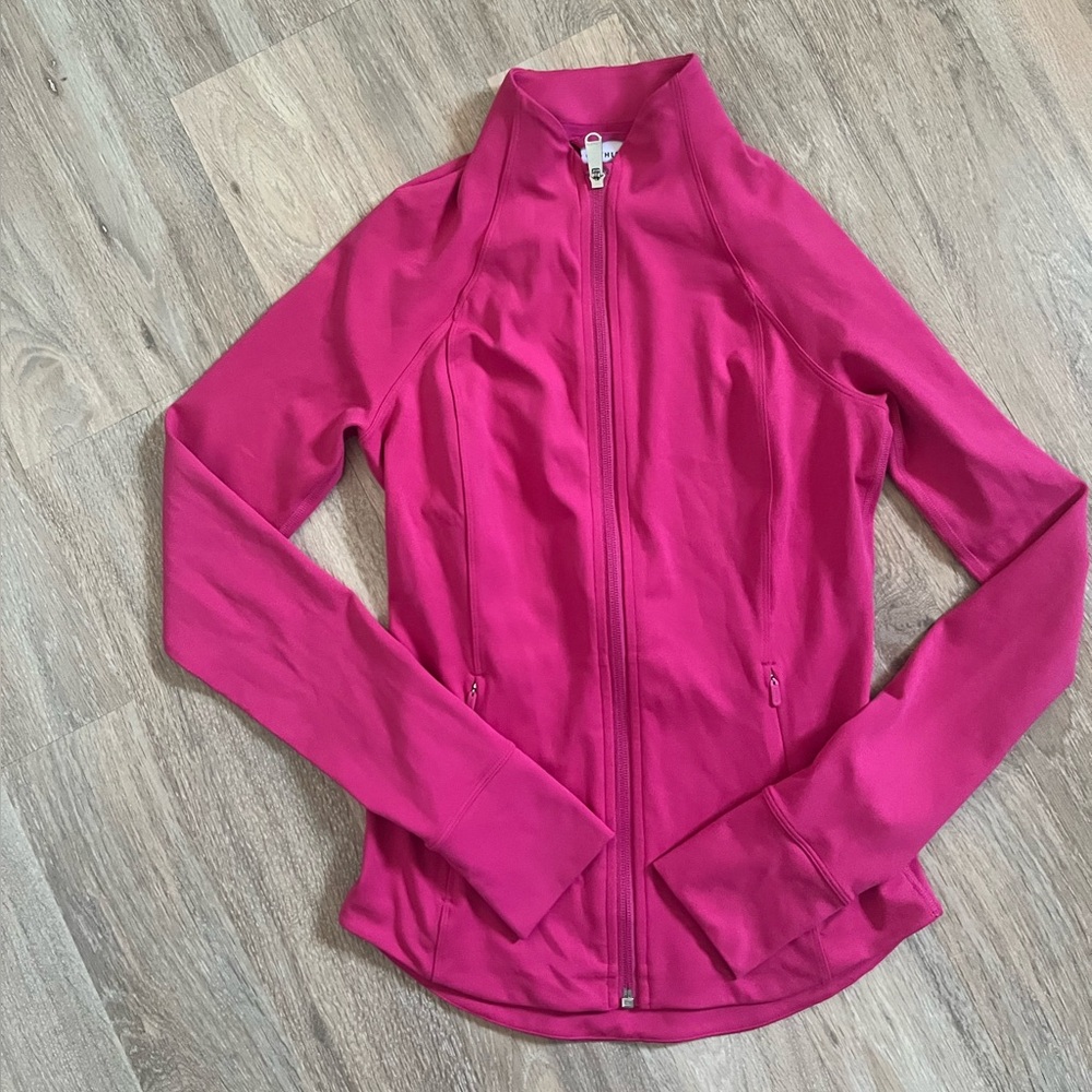 Athleta Salutation Jacket Salvia Pink